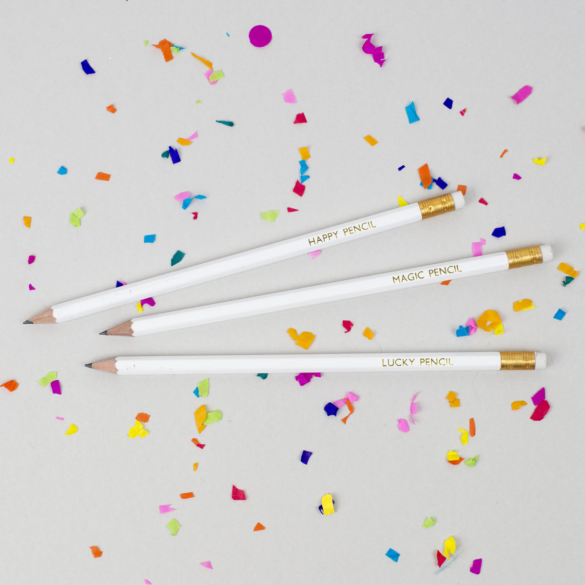 Lucky Pencil / Magic Pencil / Happy Pencil - Pack Of 3 Jolly Good Pencils