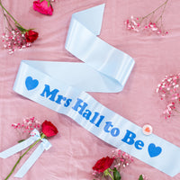'Birthday Babe' Hearts Hen Party Sash - Other Colours Available
